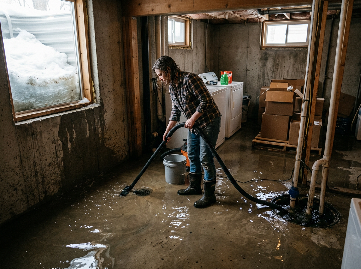 Why Spring Snowmelt Floods Twin Cities Basements While the Ground Is Still Frozen