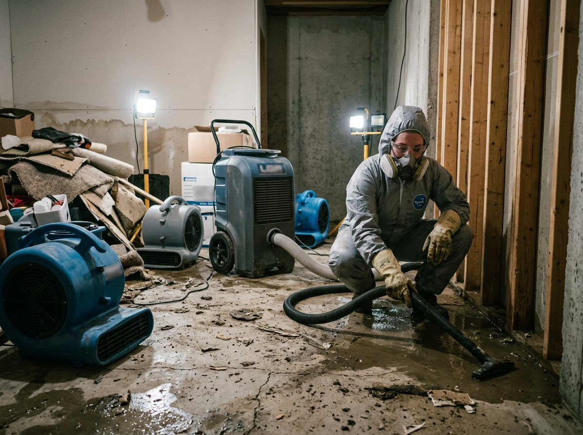 water damage restoration in Lakeville