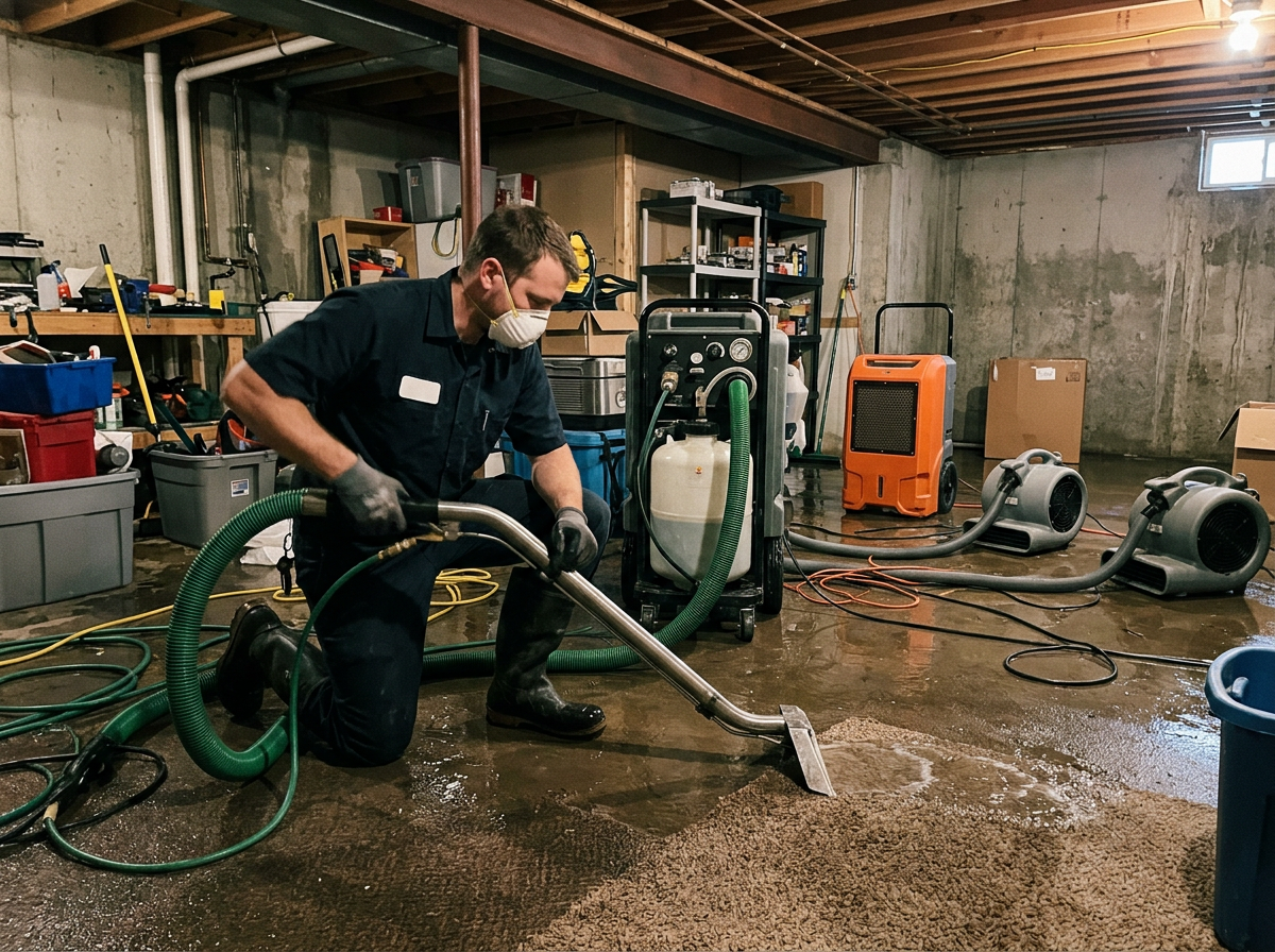 water damage restoration in Farmington